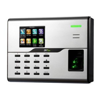 Control de Asistencia Biométrico ZKTeco UA860ID - Pantalla 2.8" - Lector de Huella - USB - Plateado - UA860ID
