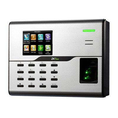 Control de Asistencia Biométrico ZKTeco UA860ID - Pantalla 2.8" - Lector de Huella - USB - Plateado - UA860ID