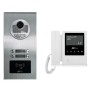 Paquete de Videoportero ZKTeco VE04A01PAQ4P - Videportero Departamental VE04A01 - Monitor VDPIB4 - 4.3" - VE04A01PAQ4P