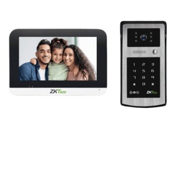 Kit Videoportero ZKTeco 7 Pulgadas Pantalla Táctil IPS VK07-B53L KIT Kit Videoportero ZKTeco 7 Pulgadas Pantalla Táctil IPS VK07-B53L KIT