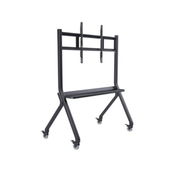 Soporte de Piso ZKTeco ZKIWBA01B - 65" - 86" - Soporta 100 kg - Móvil - Para Pantalla Interactiva - ZK-IWBA01B