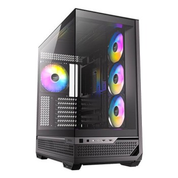 Gabinete Antec Constellation C7 ARGB, Midi-Tower, ATX/EATX/Micro-ATX/Mini-ITX, USB 3.0, sin Fuente, 4 Ventiladores Instalados, Negro