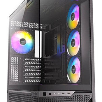 Gabinete Antec Constellation C7 ARGB, Midi-Tower, ATX/EATX/Micro-ATX/Mini-ITX, USB 3.0, sin Fuente, 4 Ventiladores Instalados, Negro
