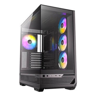 Gabinete Antec Constellation C7 ARGB, Midi-Tower, ATX/EATX/Micro-ATX/Mini-ITX, USB 3.0, sin Fuente, 4 Ventiladores Instalados, Negro