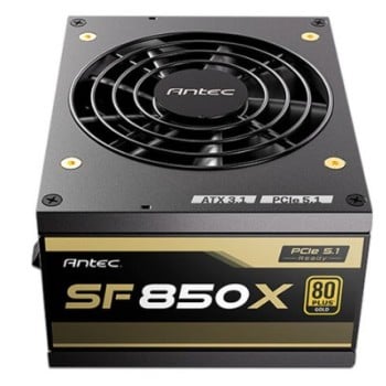 Fuente de Poder Antec SF850X 80 PLUS Gold ATX, Modular, 24-pin ATX, 12VHPWR, 92mm, 850W