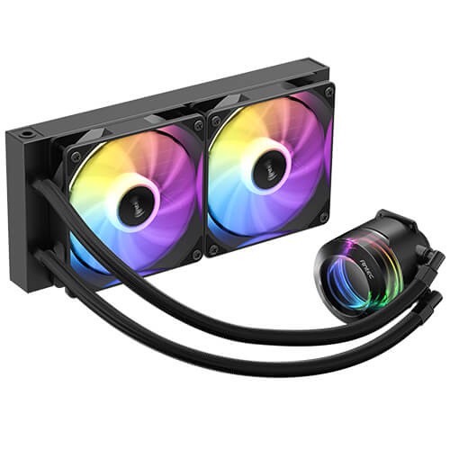 Antec LUM 240 Enfriamiento Líquido para CPU, 2x 120mm, hasta 1800RPM, Negro Antec LUM 240 Enfriamiento Líquido para CPU, 2x 120mm, hasta 1800RPM, Negro
