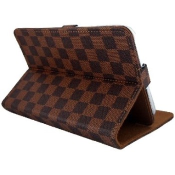 BRobotix Funda para Tablet 7'', Sencillo, Domino Café