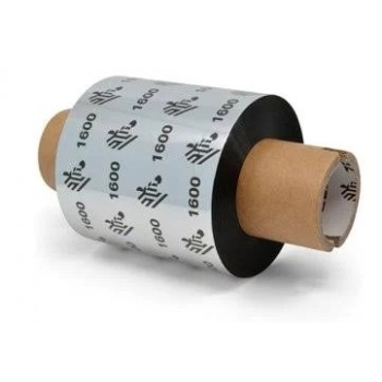 Cinta Zebra Ribbon con Cera Wax 1600 - 64mm x 300m Modelo 01600GT06430