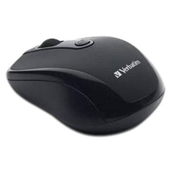 Mini Mouse Óptico alámbrico Verbatim, USB. Color Negro.