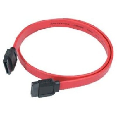 BRobotix Cable SATA 7-pin Macho - 7-pin Macho, 43cm, Rojo