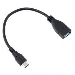 BRobotix Adaptador USB-C Macho - USB-A Hembra