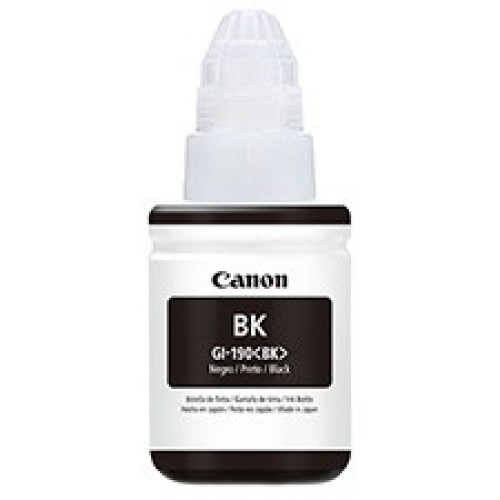Cartucho de Tinta Canon GI-190 Negro 135ml para 6000 Páginas - Modelo 0667C001AB/AA/AC