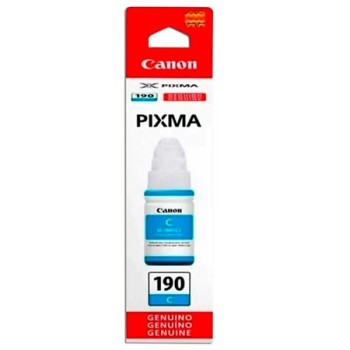 Tinta Canon GI-190 Cyan para Impresoras Pixma G1100, G2100, G3100 - CAN-0668C001AA