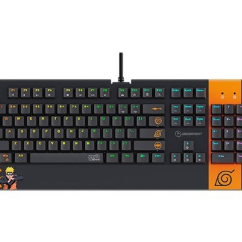 Teclado Mecánico CHECKPOINT NA-KX500-NJ, Red Switches, USB. Color Negro. (Versión Naruto). Teclado Mecánico CHECKPOINT NA-KX500-NJ, Red Switches, USB. Color Negro. (Versión Naruto).