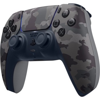 Playstation Gamepad DualSense Gray Camo, para PlayStation 5, Alámbrico/Inalámbrico, Multicolor