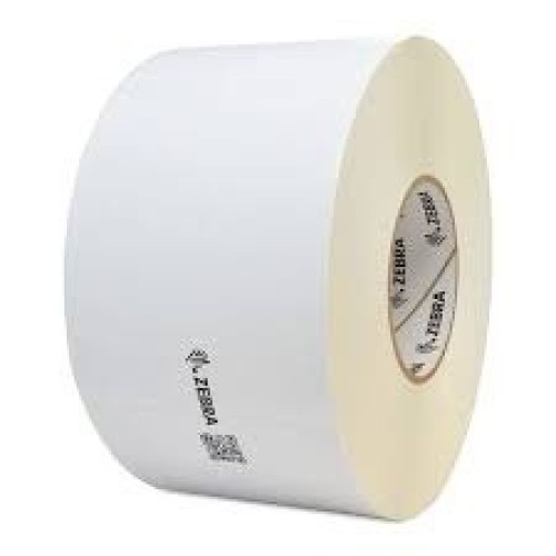 Zebra Rollo de Etiquetas PolyPro 4000T, 4 pulgadas x 6 pulgadas, 720 Etiquetas, Blanco, 1 Rollo