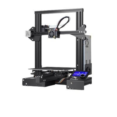Impresora 3D Creality Ender-3, Area de Trabajo de 200 x 200 x 250 mm, Color Negro.