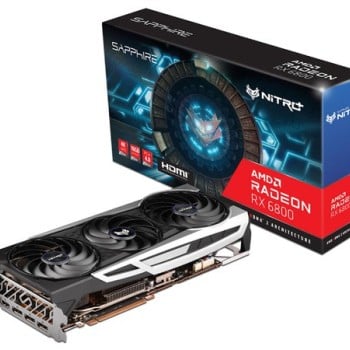 Tarjeta de Video AMD Radeon RX 6800 SAPPHIRE NITRO+ 16GB, 16GB GDDR6, 1xHDMI 2.0, 3xDisplayPort 1.4, PCI Express 4.0.