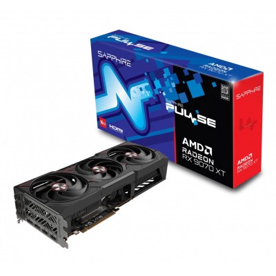 Tarjeta de Video Sapphire AMD Radeon RX 9070 XT PULSE, 16GB 256-bit GDDR6, PCI Express x16 5.0