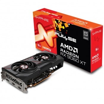 Tarjeta de Video Sapphire AMD Radeon RX 9060 XT PULSE XT OC, 16GB 128-bit GDDR6, PCI Express 5.0