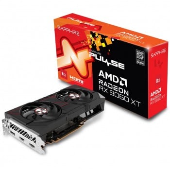 Tarjeta de Video Sapphire AMD Radeon RX 9060 XT Pulse, 8GB 128-bit GDDR6, PCI Express x16 5.0