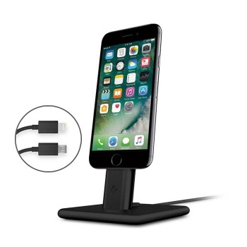 Twelve South Soporte con Cargador para iPad/iPad Mini, Negro