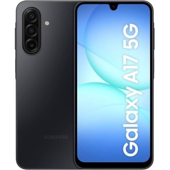 Teléfono Samsung Galaxy A17 6GB RAM 128GB Dual SIM Negro Latinoamérica