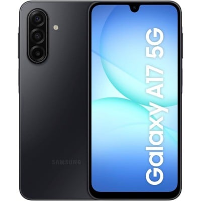 Teléfono Samsung Galaxy A17 6GB RAM 128GB Dual SIM Negro Latinoamérica