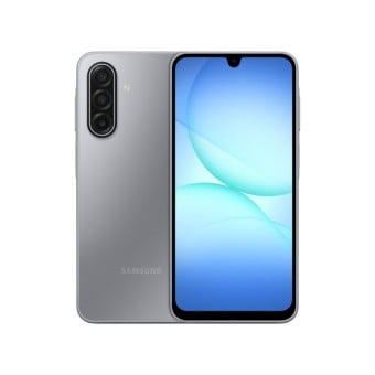 Smartphone Samsung Galaxy A17 5G, Procesador Octa-Core (hasta 2.4 GHz), Memoria RAM de 6GB, Almacenamiento de 128GB, Pantalla LED Multi-Touch de 6.7 pulgadas FHD+, Bluetooth 5.3, Wi-Fi, 5G, Cámara principal de 50MP, Android 15. Color Gris.