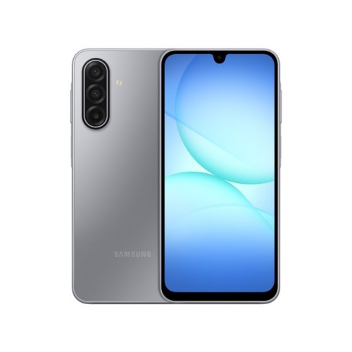 Smartphone Samsung Galaxy A17 5G, Procesador Octa-Core (hasta 2.4 GHz), Memoria RAM de 6GB, Almacenamiento de 128GB, Pantalla LED Multi-Touch de 6.7 pulgadas FHD+, Bluetooth 5.3, Wi-Fi, 5G, Cámara principal de 50MP, Android 15. Color Gris.