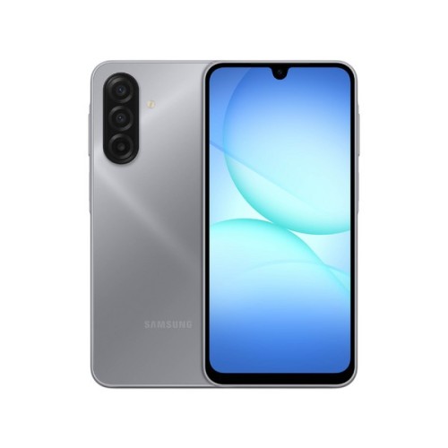 Smartphone Samsung Galaxy A17, Procesador Octa-Core (hasta 2.2 GHz), Memoria RAM de 4GB, Almacenamiento de 128GB, Pantalla LED Multi-Touch de 6.7 pulgadas FHD+, Bluetooth, Wi-Fi, Cámara Principal de 50MP, Android 15. Color Gris. Smartphone Samsung Galaxy A17, Procesador Octa-Core (hasta 2.2 GHz), Memoria RAM de 4GB, Almacenamiento de 128GB, Pantalla LED Multi-Touch de 6.7 pulgadas FHD+, Bluetooth, Wi-Fi, Cámara Principal de 50MP, Android 15. Color Gris.
