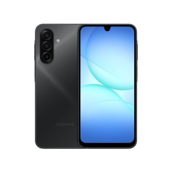 Smartphone Samsung Galaxy A17, Procesador Octa-Core (hasta 2.2 GHz), Memoria RAM de 4GB, Almacenamiento de 128GB, Pantalla LED Multi-Touch de 6.7" FHD+, Bluetooth, Wi-Fi, Cámara Principal de 50MP, Android 15. Color Negro.