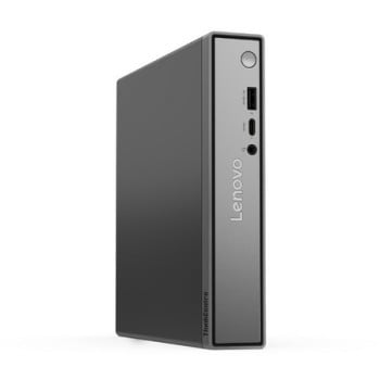 PC de Escritorio Lenovo ThinkCentre Slim Tower, Procesador Intel Core 7 240H (hasta 5.2 GHz), Memoria de 16GB DDR5, SSD de 512GB, Pantalla de 16" LED, Video UHD Graphics, S.O. Windows 11 Pro, Color Negra.