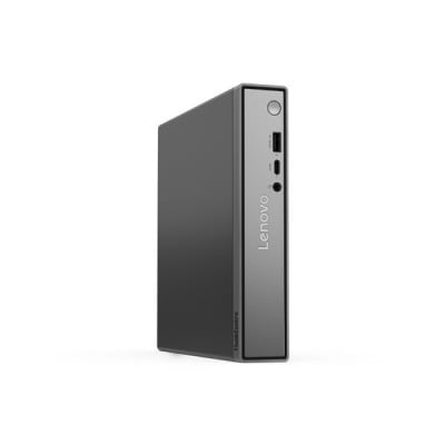 PC de Escritorio Lenovo ThinkCentre Slim Tower, Procesador Intel Core 7 240H (hasta 5.2 GHz), Memoria de 16GB DDR5, SSD de 512GB, Pantalla de 16" LED, Video UHD Graphics, S.O. Windows 11 Pro, Color Negra.