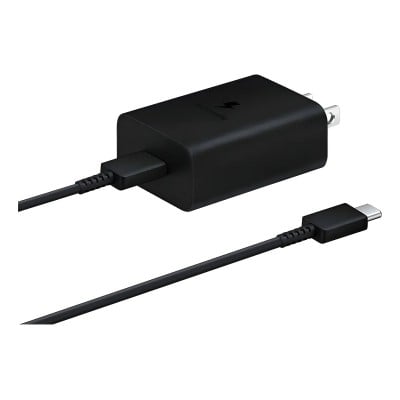 Adaptador Samsung 45W Tipo C con Cable Original Negro - Modelo 14041003022