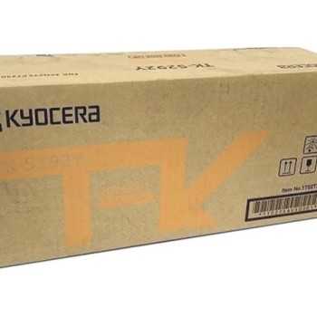 Cartucho de Tóner Kyocera TK5292Y Amarillo, Modelo: 1T02TXAUS0.