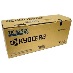 Cartucho de Tóner Kyocera TK5292C, Cian, Modelo: 1T02TXCUS0.
