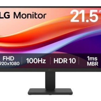 Monitor LG 21.5 Pulgadas Full HD 100Hz Panel VA Modelo 22U401A