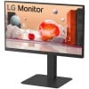 Monitor LG 24 Pulgadas Full HD IPS con USB-C, Altavoces y Soporte Ajustable - 24BA750-B.AWM