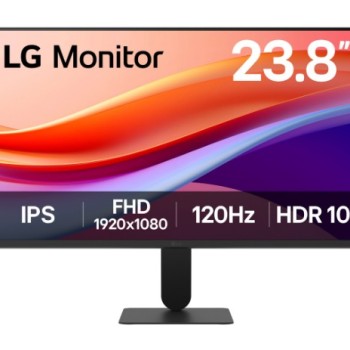 Monitor LG 24 Pulgadas Full HD IPS 120Hz HDR10 - 24U411A-B.AWMQ