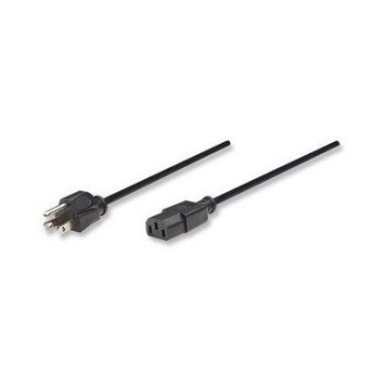 Cable de Alimentación Estándar 300179 - para PC - 1.8m - Negro - 300179