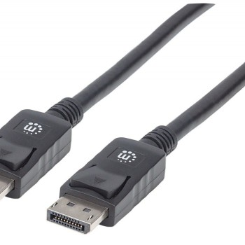 Cable DisplayPort Manhattan 2M Blindado 4K 60Hz Modelo 307116 Cable DisplayPort Manhattan 2M Blindado 4K 60Hz Modelo 307116