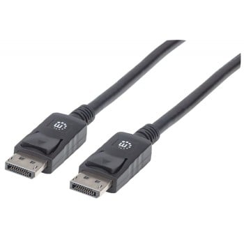 Cable DisplayPort Manhattan 2M Blindado 4K 60Hz Modelo 307116 Cable DisplayPort Manhattan 2M Blindado 4K 60Hz Modelo 307116