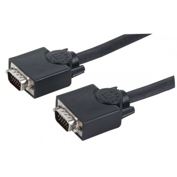 Cable VGA Manhattan HD15 Macho a Macho 15 Metros - Modelo 313629