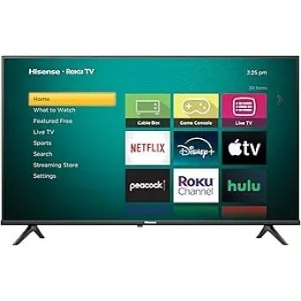 Hisense Smart TV LCD 32A4NR 32", Full HD, Negro