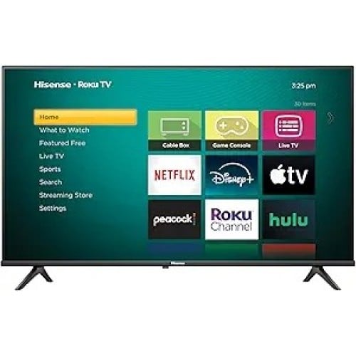 Hisense Smart TV LCD 32A4NR 32", Full HD, Negro