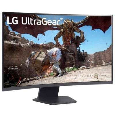 Monitor Gamer LG 31.5 Pulgadas QHD Curvo Modelo 32GS60QC