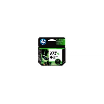 Cartucho de Tinta HP 667XL Negro Alto Rendimiento Advantage Original - HP-3YM81AL