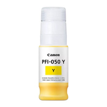 Cartucho de Tinta Canon PFI-050 Amarillo 70ml para Plotter Serie TC-20 - Modelo 5701C001AA Cartucho de Tinta Canon PFI-050 Amarillo 70ml para Plotter Serie TC-20 - Modelo 5701C001AA