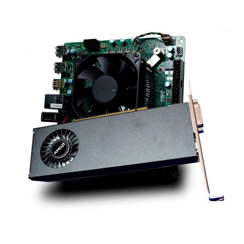 Kit PC AMD Cardinal M-ITX con Procesador 4700S 8 Cores, 16GB RAM y Tarjeta Radeon 550 2GB